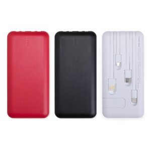 Power Bank 10.000mAh com Lanterna e Multissaídas